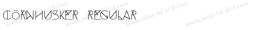 Cornhusker Regular字体转换